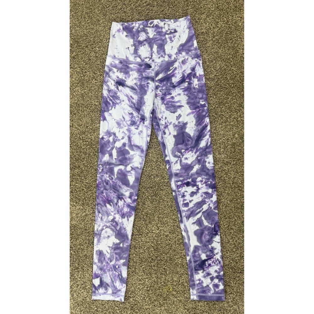 Manduka Tie Dye High Waisted Leggings Women Size S Yoga Pilates Activewear